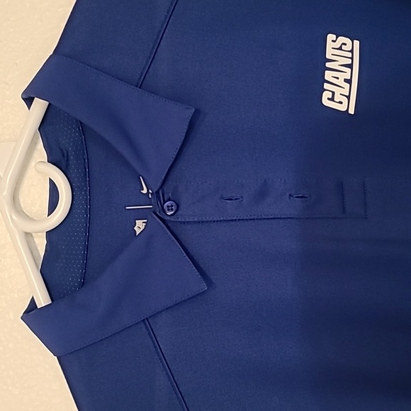 New York Giants Mens Polo Shirt Nike Dri Fit NFL On Field Apparel Size XL - Picture 6 of 16